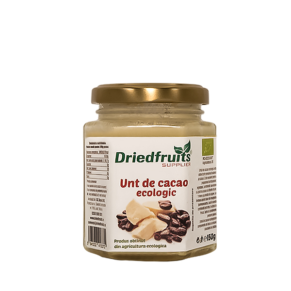 Unt cacao alimentar dezodorizat BIO - 150 g imagine produs 2021 Dried Fruits